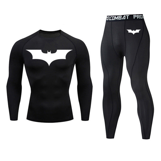 Men's sportswear fitness suit